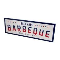 Northlight 23in Backyard Barbeque Wall Sign