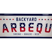 Northlight 23in Backyard Barbeque Wall Sign
