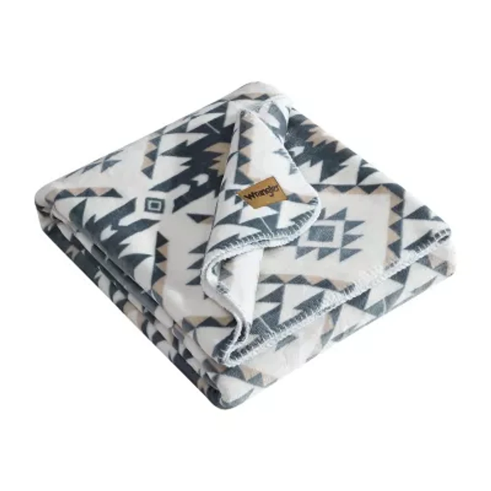 Wrangler Unisex Adult Midweight Blanket