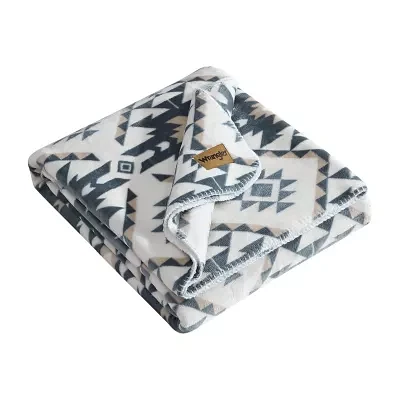 Wrangler Unisex Adult Midweight Blanket