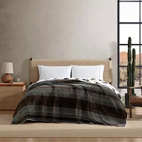 Wrangler Unisex Adult Midweight Striped Blanket