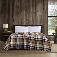 Eddie Bauer Unisex Adult Midweight Plaid Blanket