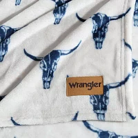 Wrangler Unisex Adult Midweight Blanket