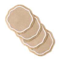 Fiesta Jute Scallop 4-pc. Placemats