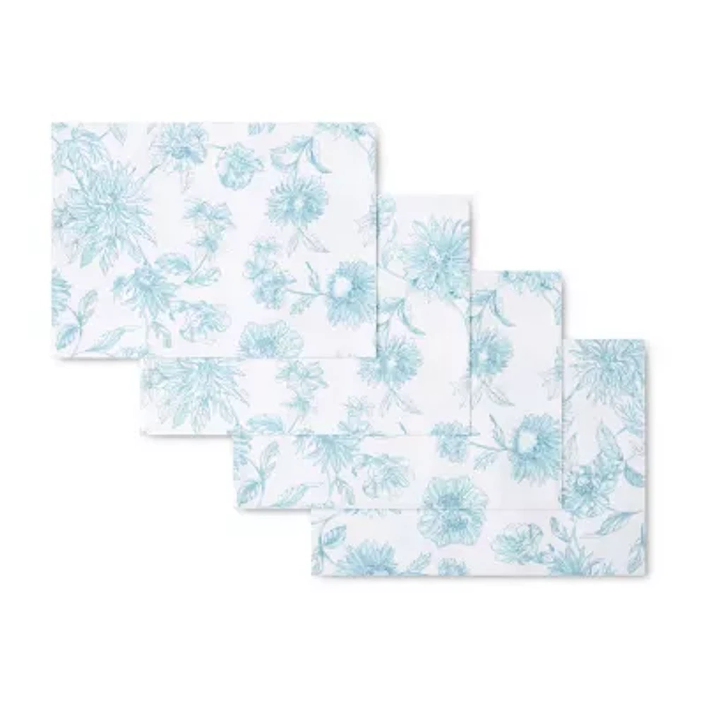 Fiesta Botanical Floral 4-pc. Placemats
