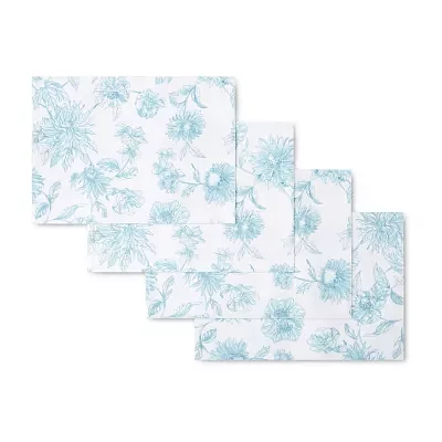 Fiesta Botanical Floral 4-pc. Placemats