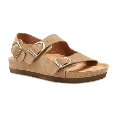 Eastland Womens Charlestown Adjustable Strap Flat Sandals