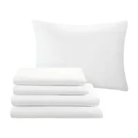 Madison Park Essentials Parker Jacquard Embroidered 24-pc. Complete Bedding Set with Sheets and Window Treatments