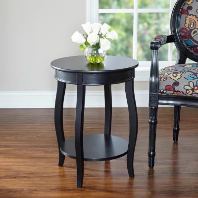 L. Powell Co. Round Table Chairside