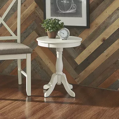 Round Table Chairside Table