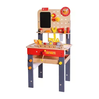 Classic Toys Carpenter Workbench With Tools By Classic World Toys
