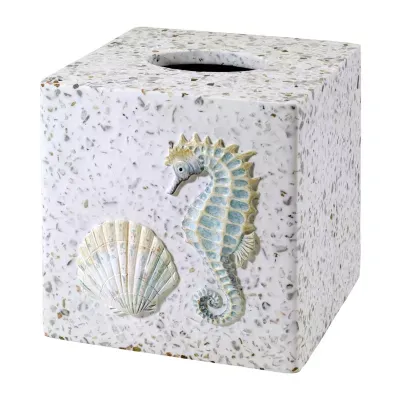 Avanti Coastal Terrazzo Tissue Box Covers