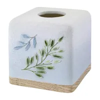 Avanti Ombre Leaves Tissue Box Cover