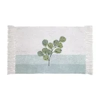 Avanti Ombre Leaves Bath Rug