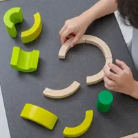 Curve Blocks Preschool Toy Brain Game