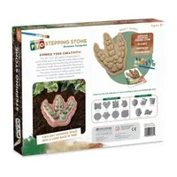 Mindware Paint Your Own Stepping Stone Set- Dinosaur Footprint