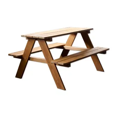 Home Wear China Homeware Wooden Picnic Table Kids Table + Chairs