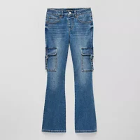 Vanilla Star Little & Big Girls Flare Leg Jean