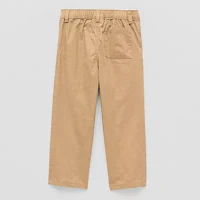 Okie Dokie Toddler & Little Boys Straight Pull-On Pant
