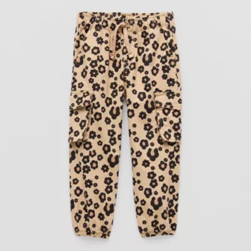 Okie Dokie Toddler & Little Girls Cuffed Jogger Pant