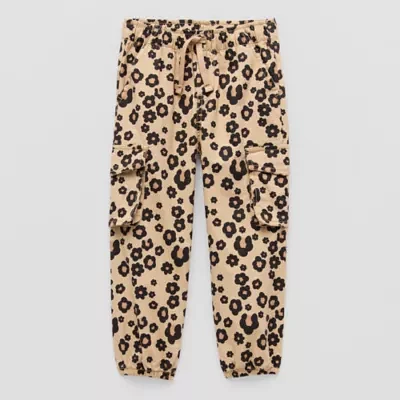Okie Dokie Toddler & Little Girls Cuffed Jogger Pant