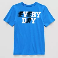 Xersion Little & Big Boys Crew Neck Short Sleeve Graphic T-Shirt