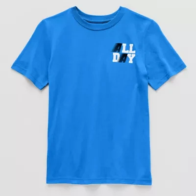 Xersion Little & Big Boys Crew Neck Short Sleeve Graphic T-Shirt