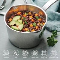 Tramontina Tempo Tri-Ply Stainless Steel 2-qt. Sauce Pan