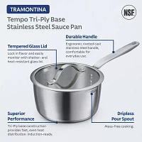 Tramontina Tempo Tri-Ply Stainless Steel 3-qt. Sauce Pan