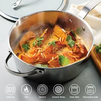Tramontina Tempo Tri-Ply Stainless Steel 3.5-qt. Sauce Pan