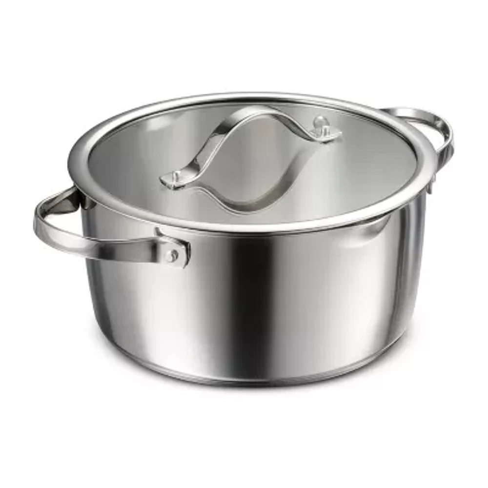 Tramontina Tempo Tri-Ply Stainless Steel 5-qt. Dutch Oven