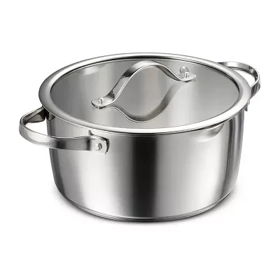 Tramontina Tempo Tri-Ply Stainless Steel 5-qt. Dutch Oven
