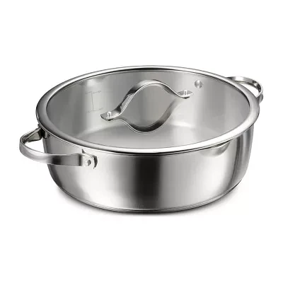 Tramontina Stainless Steel 6-qt. Braising Pan