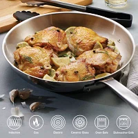 Tramontina Tempo Tri-Ply Stainless Steel 14-pc. Cookware Set