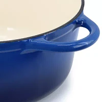 MegaChef Enameled Cast Iron 6.35-qt. Round Dutch Oven