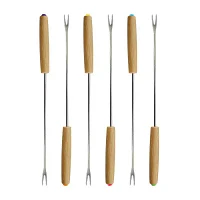 MegaChef Enameled Cast Iron Fondue Set