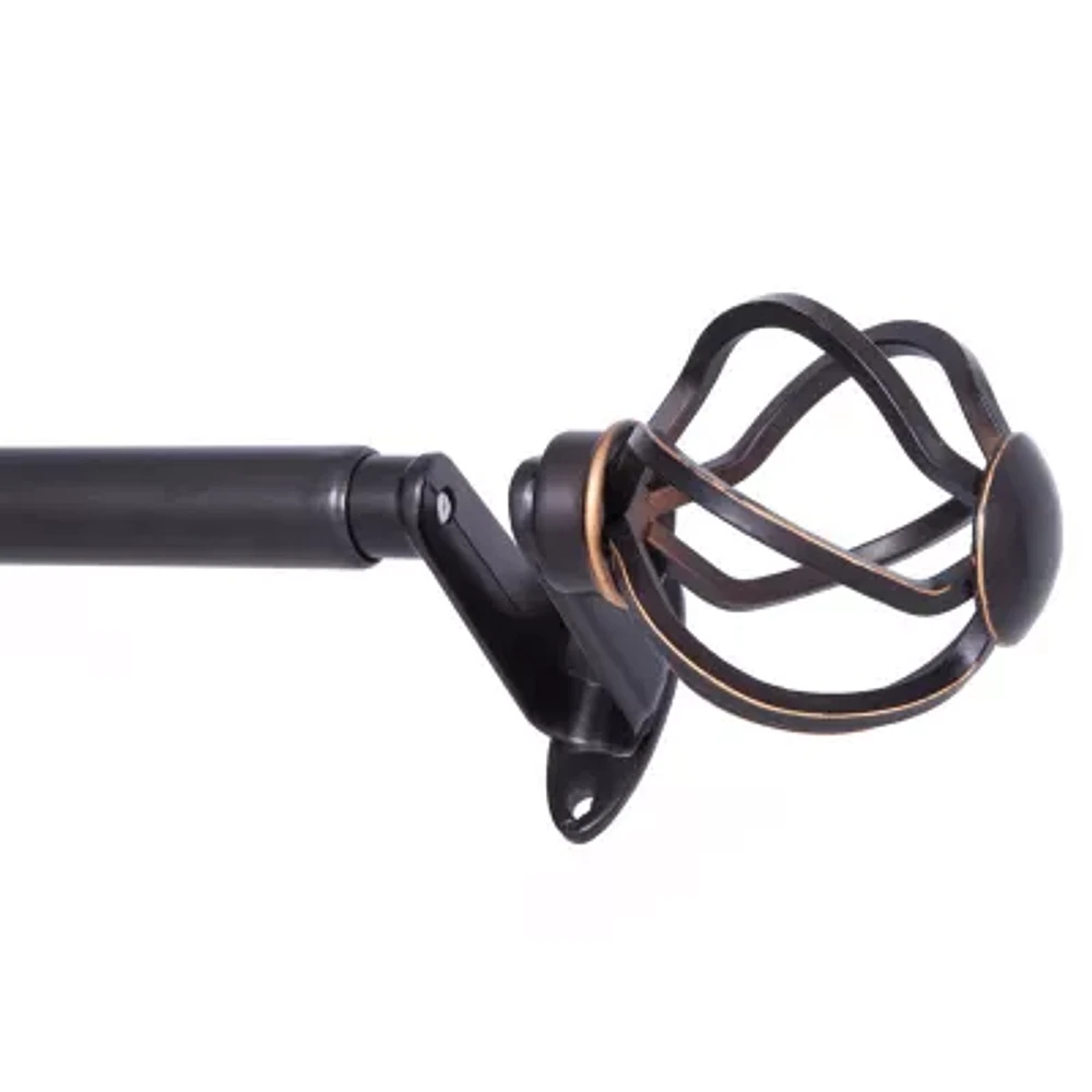 Sun Zero Room Darkening Cage 3/4 Curtain Rod