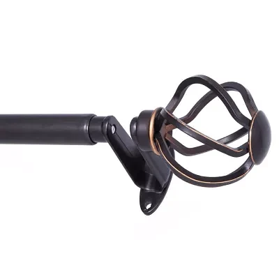 Sun Zero Room Darkening Cage 3/4 Curtain Rod