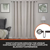 Sun Zero Room Darkening Cage 3/4 Curtain Rod