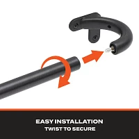 Sun Zero Wrap Around 3/4 Adjustable Curtain Rod