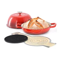 MegaChef Enameled Cast Iron 6-qt. Dutch Oven