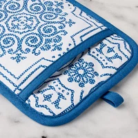 Martha Stewart Strie Medallion 2-pc. Pot Holder Set