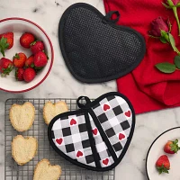 Martha Stewart Love Check 2-pc. Pot Holder Set
