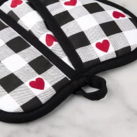 Martha Stewart Love Check 2-pc. Pot Holder Set