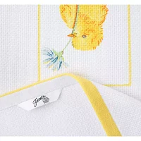Fiesta Easter Chick 2-pc. Kitchen Towel Set