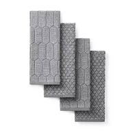Martha Stewart Honeycomb Chambray 4-pc. Kitchen Towel Set