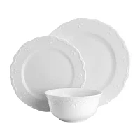 Elama Henryi 16 Piece -pc. Porcelain Dinnerware Set