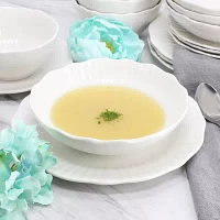 Elama Millie 16 Piece 16-pc. Porcelain Dinnerware Set