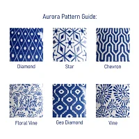 Elama Aurora 16 Piece 16-pc. Porcelain Dinnerware Set