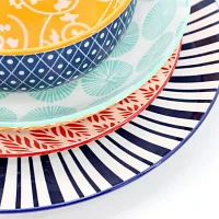 Elama Giovanna 16-pc. Porcelain Dinnerware Set